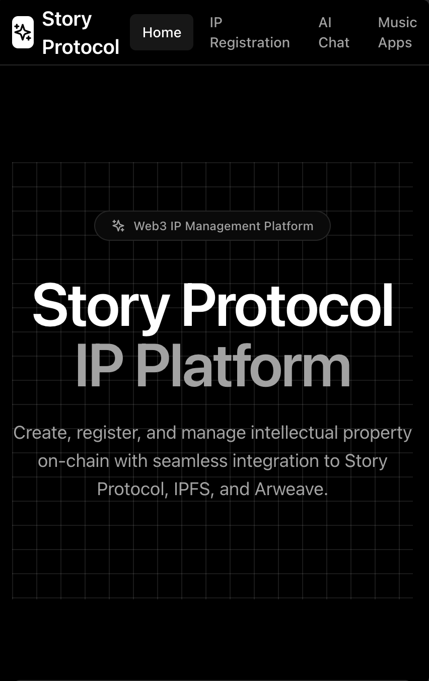 Story Platform Mobile Preview